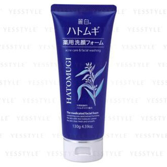 Reihaku Hatomugi Medicated Acne Care Facial Foam 130g