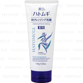 Reihaku Hatomugi Medicated W Cleansing Foam 130g
