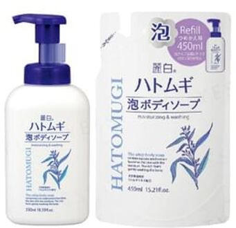 Reihaku Hatomugi The Whip Body Soap 450ml Refill