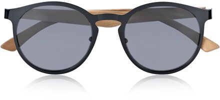 Reine gepolariseerde zonnebril - donkerbruin/zwart Donker Bruin