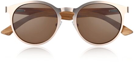 Reine gepolariseerde zonnebril - walnoot/bruin