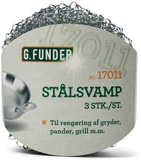 Reiniging G. Funder Steel Spong 3 ml
