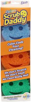 Reiniging Scrub Daddy Scrub Daddy Kleur 3 Pack 3 st
