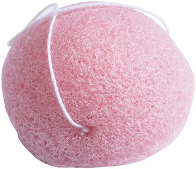 Reiniging Spons Natuurlijke Konnyaku Fiber Gezicht Wassen Puff facial cleaning tool Cosmetische Puff Roze