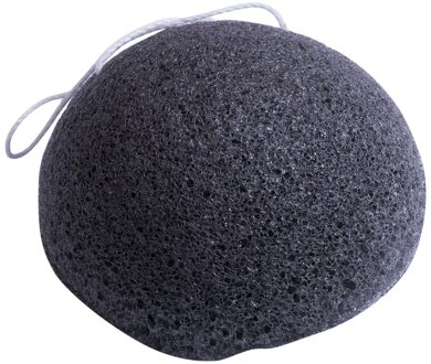 Reiniging Spons Natuurlijke Konnyaku Fiber Gezicht Wassen Puff facial cleaning tool Cosmetische Puff zwart
