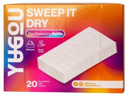 Reiniging YUGOU SWEEP IT DRY Dry Sweeping Refills 20 st