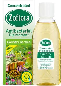 Reiniging Zoflora Geconcentreerd Desinfectiemiddel Country Garden 120 ml