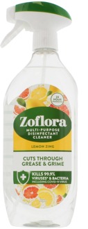 Reiniging Zoflora Multifunctionele Desinfecterende Reinigingsspray Citroen Zing 800 ml