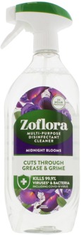 Reiniging Zoflora Multifunctionele Desinfecterende Reinigingsspray Midnight Blooms 800 ml