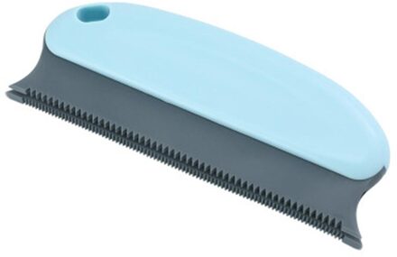 Reinigingsborstel Pet Hair Remover Herbruikbare Wasbare Lint Roller Kleverige Silicone Dust Wiper Pet Hair Remover Borstel Gereedschappen Blauw