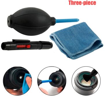 Reinigingsdoekje Borstel En Luchtblazer In 1 Set Digitale Camera Cleaning Kit Dust Fotografie Professionele Cleaner Air Blower