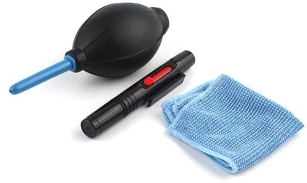 Reinigingsdoekje Borstel En Luchtblazer In 1 Set Digitale Camera Cleaning Kit Dust Fotografie Professionele Cleaner Air Blower