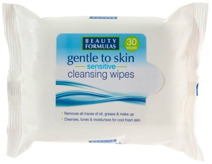 Reinigingsdoekjes Beauty Formulas Gentle To Skin Sensitive Cleansing Wipes 30 st