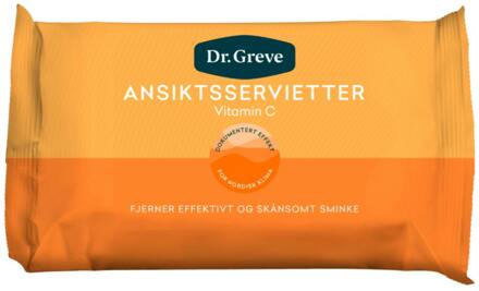 Reinigingsdoekjes Dr. Greve Vitamin C Ansiktsservietter 20 st