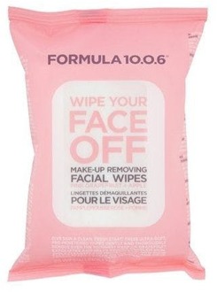 Reinigingsdoekjes Formula 10.0.6 Wipe Your Face Off Facial Wipes 25 st