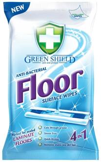 Reinigingsdoekjes Green Shield Antibacteriële Vloeroppervlak Xl Doekjes 24 st