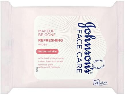 Reinigingsdoekjes Johnson's Face Care Refreshing Wipes Normal Skin 25 st
