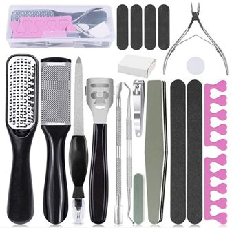 Reinigt De Zolen Van De Voeten, Verwijdert Dode Huid, En Maakt De Voeten Shiny zwart