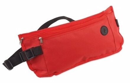 Reis heup tas waterproof rood 35 cm - Heuptassen