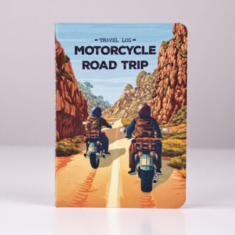 Reisdagboek Notebooks Motorcycle roadtrip Travellog | A6 | Aventura éditions