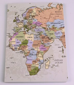 Reisdagboek Notitieboekje A5 wereld vintage | Craenen