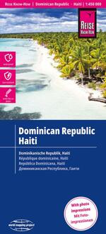 Reise Know-How Landkarte Dominikanische Republik, Haiti 1 : 450.000