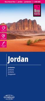 Reise Know-How Landkarte Jordanien (1:400.000)