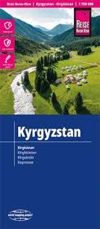 Reise Know-How Landkarte Kirgistan / Kyrgyzstan