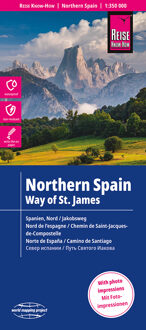 Reise Know-How Landkarte Spanien Nord/Jakobsweg 1 : 350.000