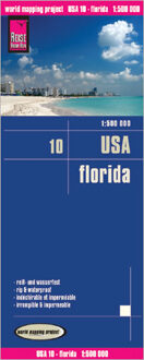Reise Know-How Landkarte USA 10. Florida 1 : 500.000