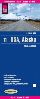 Reise Know-How Landkarte USA 11, Alaska (1 : 2.000.000)