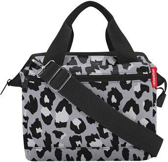 Reisenthel Allrounder Cross Shoulderbag leo nero damestas Multicolor - H 24 x B 22 x D 13 cm