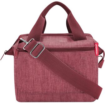 Reisenthel Allrounder Cross Shoulderbag twist maroon schoudertas dames Rood - H 24 x B 22 x D 13 cm