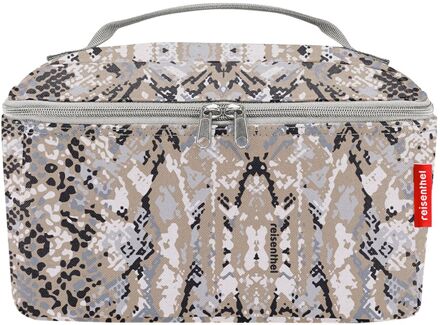 Reisenthel Beautycase snake sand Zand - H 18 x B 27 x D 17 cm