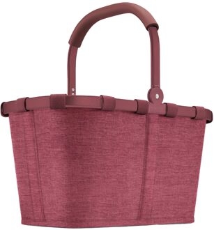 Reisenthel boodschappentas Frame twist maroon Rood - H 29 x B 48 x D 28 cm