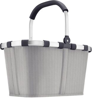 Reisenthel boodschappentas herringbone grey Grijs - H 29 x B 48 x D 28 cm