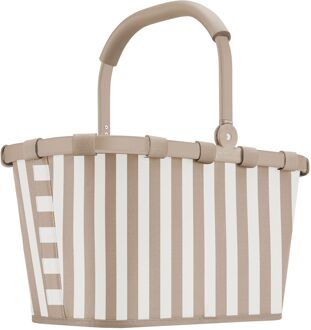 Reisenthel Carrybag summerstripes coffee Multicolor - H 29 x B 48 x D 28 cm