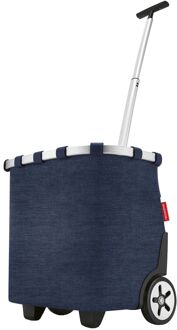 Reisenthel Carrycruiser twist navy boodschappentrolley Blauw - H 47.5 x B 42 x D 32 cm