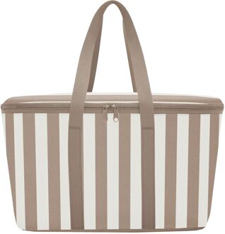 Reisenthel Coolerbag summerstripes coffee Multicolor - H 25 x B 44.5 x D 24.5 cm