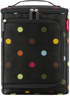 Reisenthel Coolerbox dots koeltas Zwart - H 30 x B 23 x D 14 cm