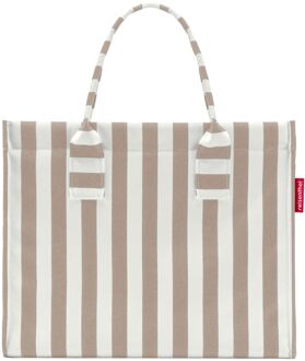 Reisenthel Daily Shopper summerstripes coffee damestas Multicolor - H 35 x B 42 x D 17 cm