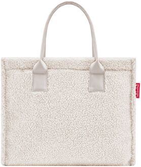 Reisenthel Daily Shopper teddy sand damestas Zand - H 35 x B 42 x D 17 cm
