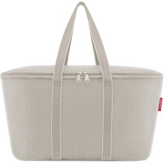 Reisenthel Koeltas Coolerbag herringbone sand Zand - H 25 x B 44.5 x D 24.5 cm