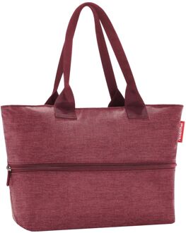 Reisenthel Shopping Shopper e1 twist maroon damestas Rood - H 26.5 x B 50 x D 16.5 cm