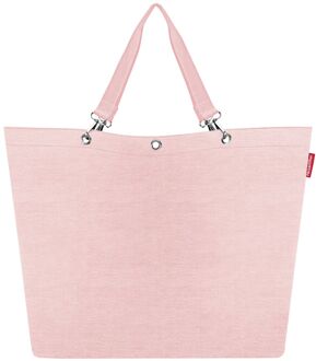 Reisenthel Shopping Shopper XL twist blush damestas Roze - H 44.5 x B 68 x D 20 cm