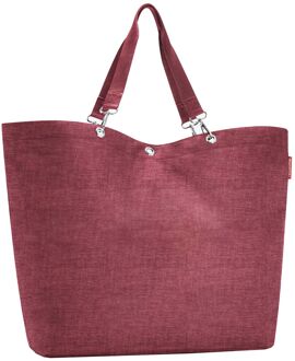 Reisenthel Shopping Shopper XL twist maroon damestas Rood - H 44.5 x B 68 x D 20 cm