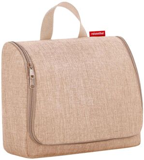 Reisenthel Toiletbag XL twist coffee toilettas Bruin - H 23 x B 28 x D 10 cm