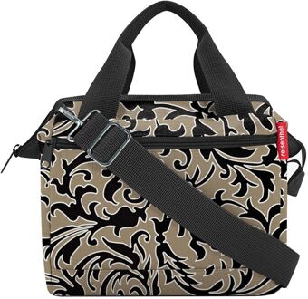 Reisenthel Travelling Allrounder Cross baroque marble damestas Taupe - H 24 x B 22 x D 13 cm