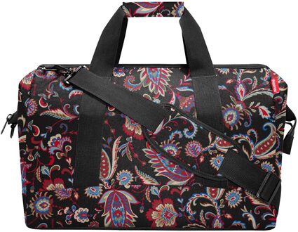 Reisenthel Travelling Allrounder L paisley black Weekendtas Zwart - H 39.5 x B 48 x D 29