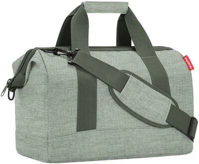 Reisenthel Travelling Allrounder M twist sage weekendtas handbagage Groen - H 33.5 x B 40 x D 24 cm